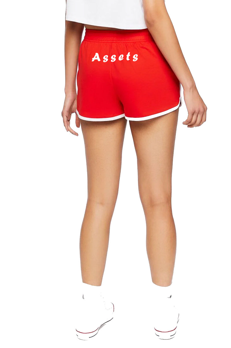 Red Luxury Brand Shorts