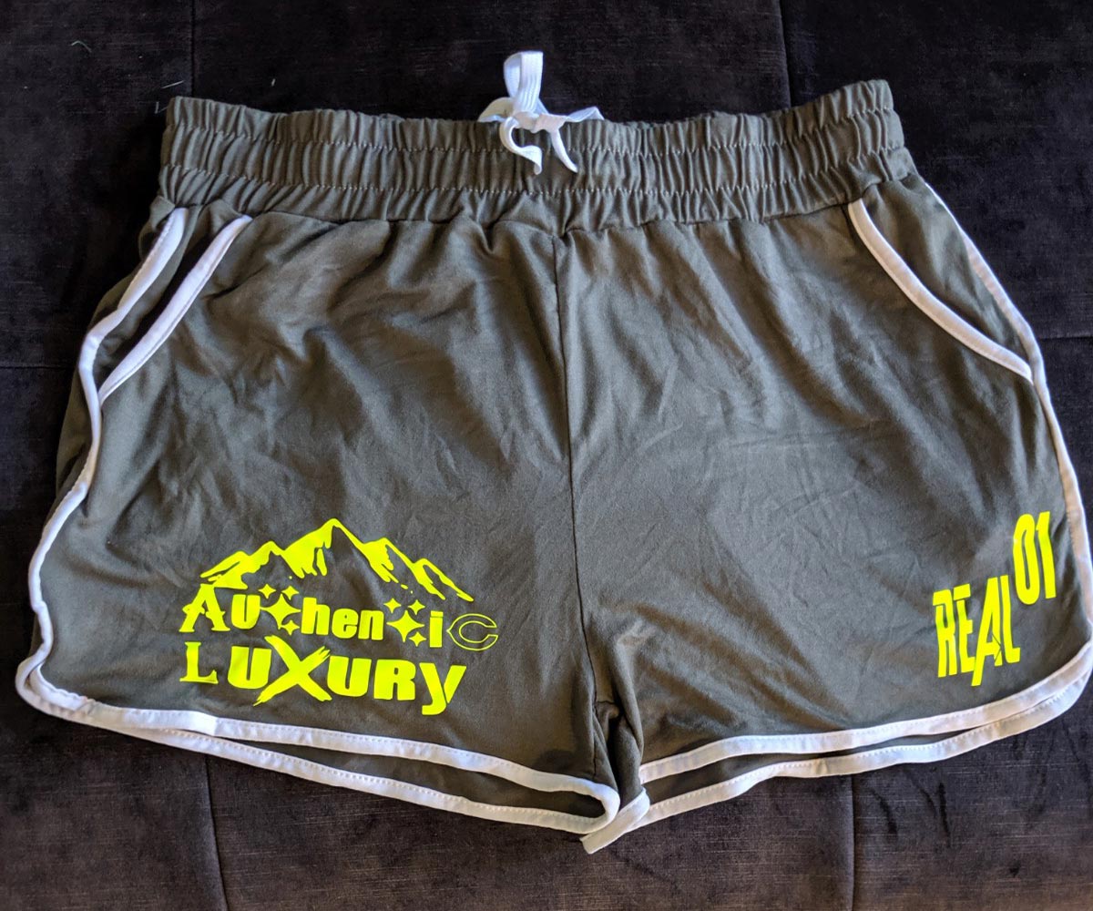 Gray Authentic Luxury Clothing Real One Dolphin Shorts